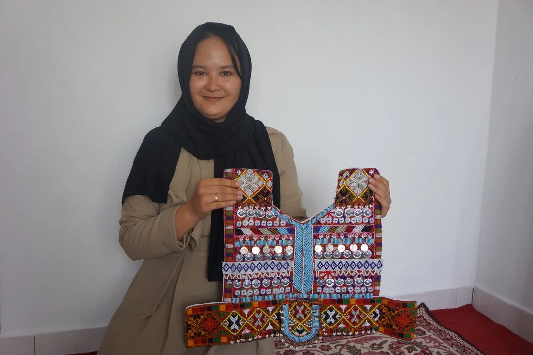 Refugee entrepreneur — Handmade textiles